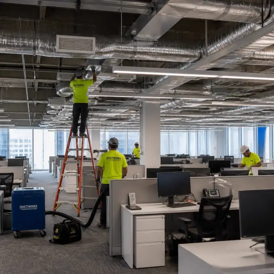 40,000 sq ft office HVAC restoration